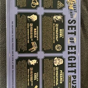 Professor Puzzle Set of Eight Puzzles